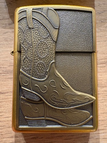 Zippo brass emblem texas - brass,