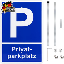 Privatparkplatz Schild Alu