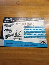Prospekt Sauerland 1961 Walzen Strohschneider Kreiseleggen Traktor Schlepper   2
