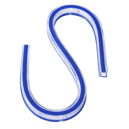 Kurvenlineal kunststoff 40cm - kunststoff,