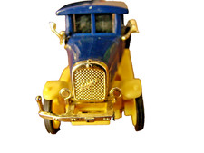 Oldtimer, selten! Magnum LKW mit Pritsche gelb/goldf/dunkelblau