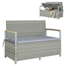 Gartenbank Polyrattan 170L