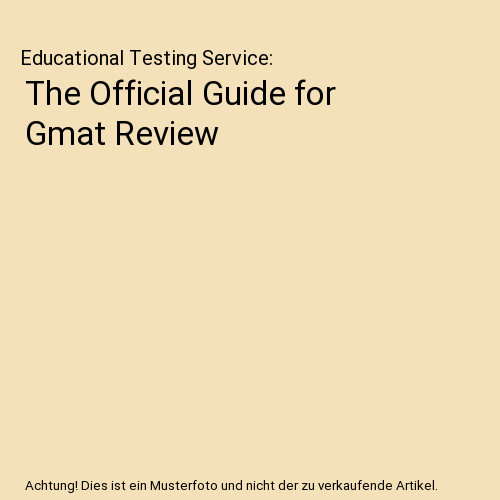 The official guide for gmat - official,