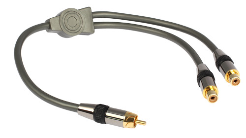 Goldkabel profi cinch - y,