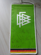 Wimpel Nationalmannschaft Deutschland Fussball Länderspiel 27.3.1991