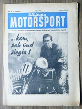 Illustrierter Motorsport 15/1956 2. Turn- Sportfest Sandbahnrennen Senftenberg 