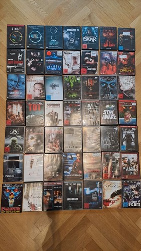 Verschiedene horror dvds - 49,