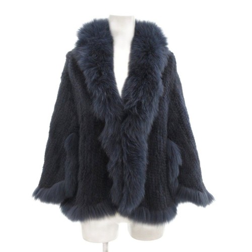 Authentischer nerz blaufuchs - nerz,