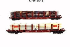 Märklin 2 Holzwagen/