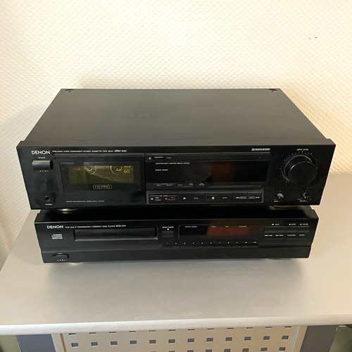 Denon drm 540 kassettendeck - denon, drm-540