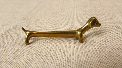 Vintage messing dackel - vintage,