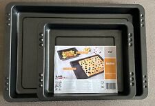 Backformen Set 2teilig rechteckig Antihaft Easy Oven beschichtet made in Germany
