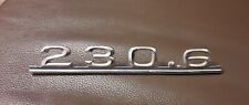 Mercedes 230.6 /8 Strich 8 Schriftzug Typenschild Emblem 6 230 W115 6 Zylinder