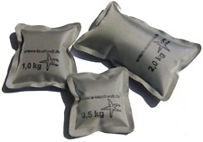 SOFTGewichte 0,5kg - 2,5kg wie Softblei, Tauchblei Gewichte zum Tauchen silber