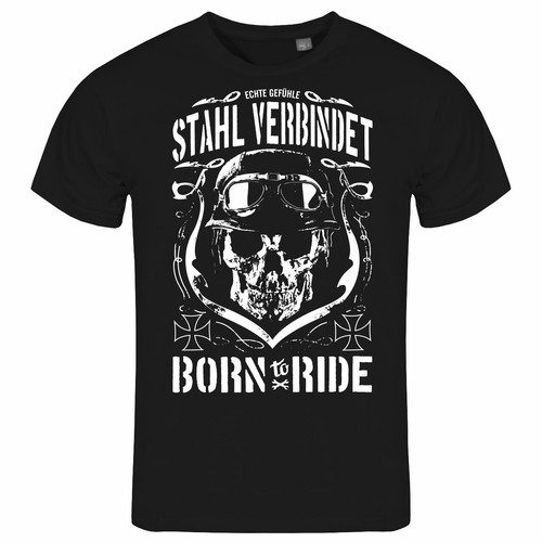 Herren shirt stahl verbindet - herren,