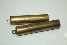 Z14e) ein Paar Original Gewichte Schwarzwalduhr Kuckucksuhr Uhr um 1900