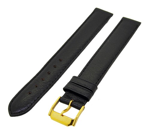 Uhrenarmband leder schwarz - uhrenarmband,