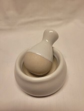 1 Apotheken Mörser mit Stößel Trudeau Gefäß Nicht benutzt