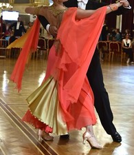 Tanzkleid Standard Turnierkleid Christine Klein Gr. S / 36