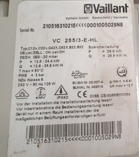 Vaillant VC255/3-E-HL Wärmetauscher +  ERSATZTEILE