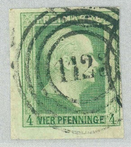 Preußen 5 gestempelt - preußen,