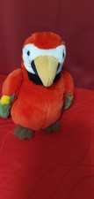 Stofftier, , Papagei