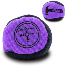 Hammer Large Bowling Grip Ball mit Urethane Logo schwarz lila