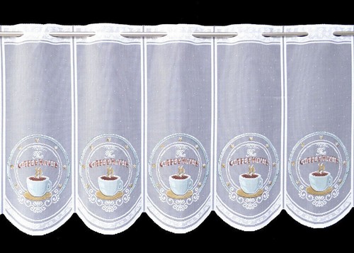 Kaffeegardine scheibengardine - ,
