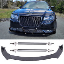 Für Chrysler 300C LX Vorne Frontspoiler Spoilerlippe Tuning + Strebenstangen