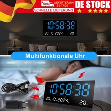 Wanduhr Digital Groß LED Wand