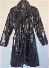 Damen Hoch Glanz Lack PVC