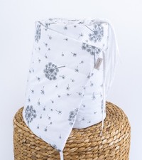 PUSTELBLUME Weiß Baumwolle