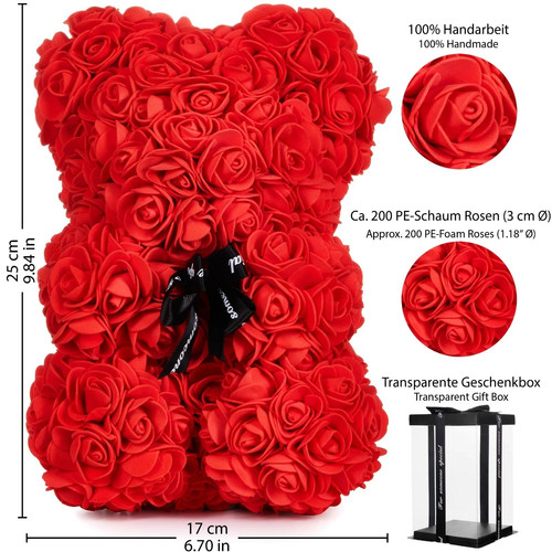 Rosenbär schaum bär blumen - rosenbär,