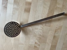H&F Lauterjung Schöpflöffel Schöpfsieb Schöpfkelle Kelle aus Edelstahl Ø 12,0 cm