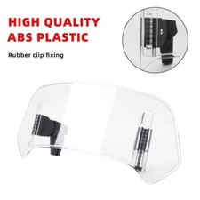 Motorrad Windschutzscheibe Universal Windabweiser Einstellbar Spoiler Windschild