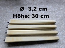 4 Holz Beine Möbelbeine