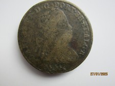 antike Münze 40 Reis, Portugal, Joannes VI , 1822,  Bronze ,  Rarität