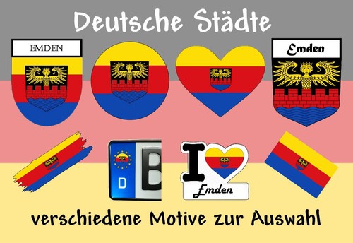 Aufkleber flagge wappen - aufkleber-, flagge-wappen-kfz