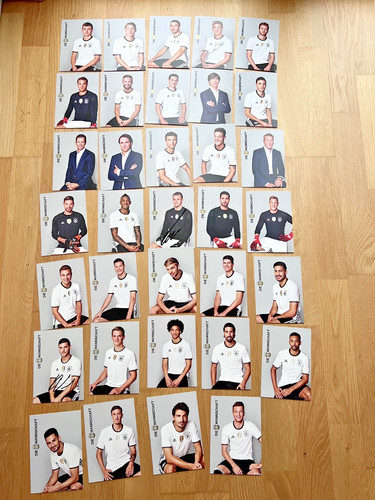 Retro autogrammkarten deutsche - retro,
