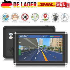 NEU 5Zoll Navigationsgerät GPS NAVI Mit TFT-Touchscreen für Auto LKW PKW Navi 8G