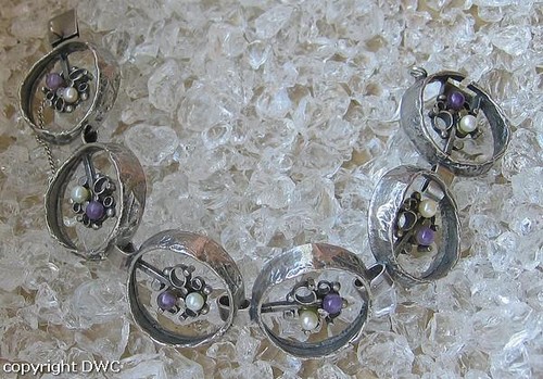 Armband mit amethyst perle - armband,