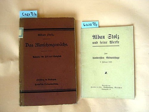 Alban stolz und - und, werke
