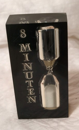 Vintage minuten sanduhr - vintage, 8-minuten