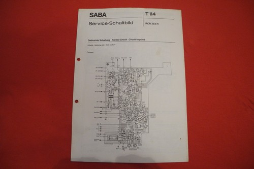 Saba rcr 352 - saba,