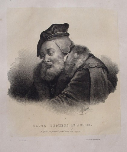 David teniers selbstporträt - david,
