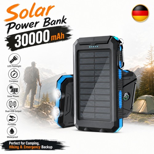 Solar powerbank wasserdicht - solar-powerbank,