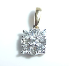 Mini Anhänger 585 Gold mit