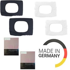 2er Set Gesundheitskissen Bezug Baumwolle 36x50 cm - 40x60 cm Nackenstützkissen