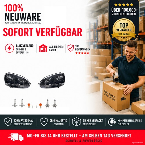 Scheinwerfer set halogen - set,