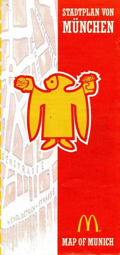 Stadtplan von münchen - stadtplan,